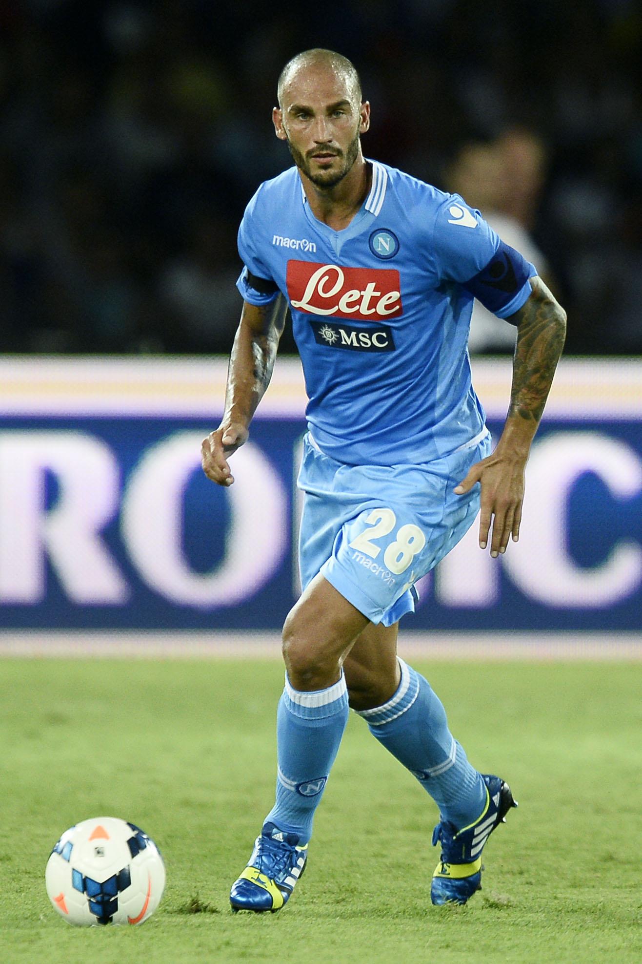 Cannavaro Paolo Napoli maglia azzurra 2013 azione ifa